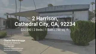 2 Harrison, Cathedral City, CA, 92234