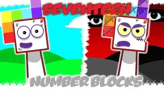 MY SPRUNKI OC : SEVENTEEN (From NumberBlocks)