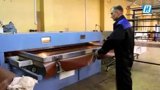 Этапы изготовления двери Интекрон