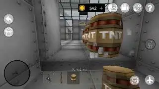 mini block craft airport lift destroyer