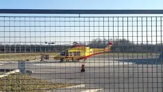ELISOCCORSO COMO I-RJAH AW 139 IN RIENTRO NELLA SUA BASE DI VILLAGUARDIA