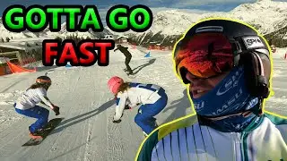 Training for The Snowboard Freestyle World Championships - The SBX Travel Vlog Ep 15