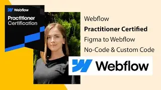 Webflow Practitioner CERTIFIED| Figma to Webflow| No-Code &Custom Code