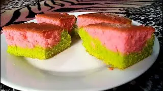 Ribbon Cake | It's sweet time | Mila's Kitchen
