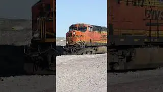 TRAIN SHORTS #00366 / WB BNSF 7382 PISGAH 10-1-2025 #publictransport #automobile #passengertrain