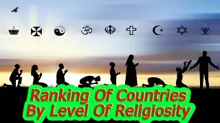 Ranking Of Countries By Level Of Religiosity | Most Religious Countries |Comparison