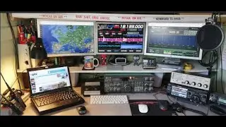 YAESU FTDX10, FT8 Mode, Dell laptop 1st setup test, M7CAX