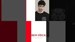 Loose Fit Graphic gesign Print Crew-Neck T-Shirt