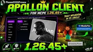 BEST MINECRAFT MOD MENU CLIENT FOR 1.26.45! 🔥 (Apollon Client v6.51)