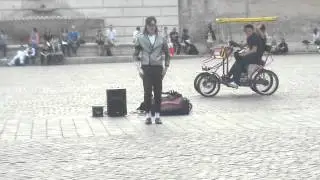 Micheal Jackson- Roma! (Artista di strada)