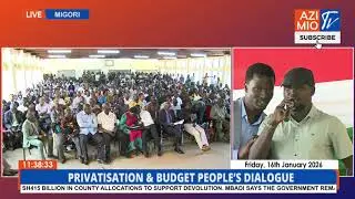'Ruto & Mbadi TUTAM' Migori Youth Leaders CHANT During Public Participation