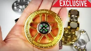 RARE UNIQUE FIDGET SPINNERS- UFO, Clock, Compass, Bullets, Swiss, iSpin X, etc
