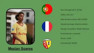 Mezian Soares | 2009 (RC Lens | Portugal) Pinatar Cup 2025 footage
