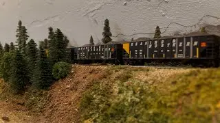 N scale Reading & Northern coal train 