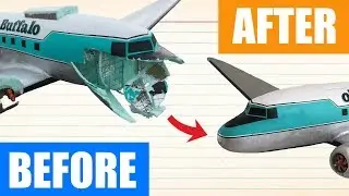 How I Fixed My Crashed RC Airplane