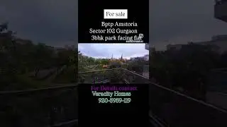 Luxurious 3BHK Builder Floor for Sale in BPTP Amstoria, Sec-102 Gurgaon