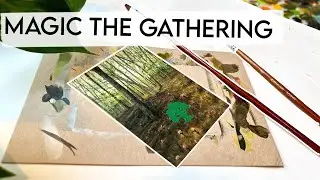 Timelapse Painting | John Avon Forest Alter from Magic the Gathering