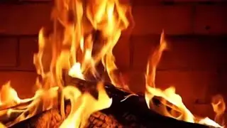 🔥Eternal Fireplace Serene Solitude 