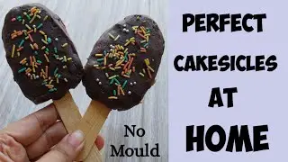 Cakesicles without mould | बिना मोल्ङ् के केक्सिकल्स #trending #viral #cake