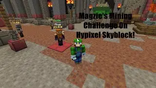 First Booster Cookie Baby: Magzie's Mining Challenge On Hypixel Skyblock! EP:9