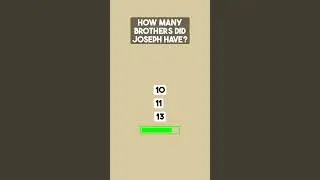 How well do you know your Bible? #youtubeshorts #biblequiz #biblestoriesforkids