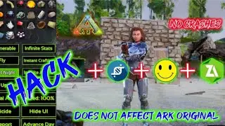 How to hack ark Mobile/Without affecting real game /😁😁/easy trick