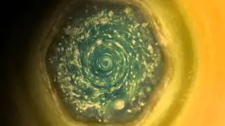 Saturn North Pole Animation Test