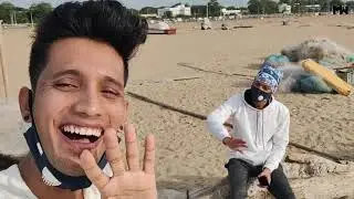 SECOND LONGEST BEACH IN THE WORLD🌊 | MARINA BEACH