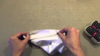 Folding Tutorial for the Harem Pants at BeMyGoth.com