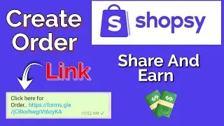 Shopsy create order link || Shopsy Flipkart how to earn money in hindi