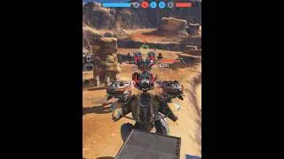 ONE HIT K.O. AO MING! SHARANGA GLAIVE WAR ROBOTS SHORTS WR!