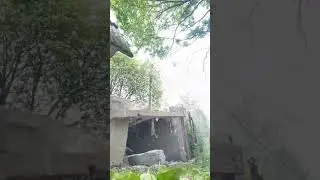 Обрушил крышку гаража #construction # демонтаж #топ #movingon