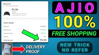Ajio new free shopping trick *with delivery proof* || ajio free products || ajio free delivery trick
