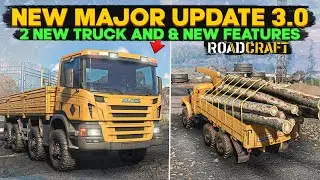 New RoadCraft Major Update 3.0 Two New Trucks and Changes Everything You Need  to Know