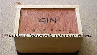 Pallet Wood Wine Box