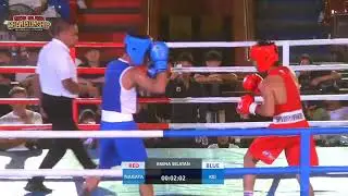 ARENA SELATAN Boxing Championship | Nagata ( Red ) Jakarta C R Vs Kei Kharin ( Blue ) SMU Jubilee 
