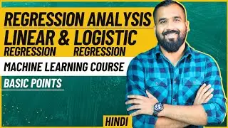 Linear Regression And Logistic Regression Explained in HINDI