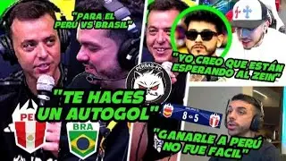 Gaules talks with Agnello🇵🇪🇧🇷 about the match between Peru and Brazil//Kings World Cup Nations