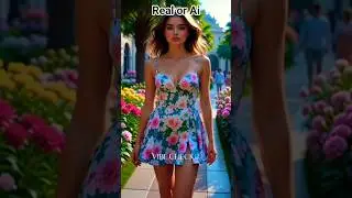 Escape reality for 5 seconds! 🌸🔥 #AIFashion #Shorts #Magic