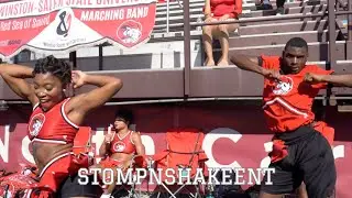 WSSU CHEERLEADERS KILL ROUTINE TO THE RED SEA OF SOUND!