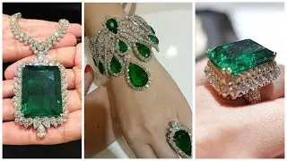 Beautiful Emerald Stone Jewelry Design Ideas