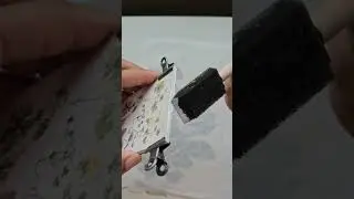Making a pull apart zine with perfect binding | Easy book binding project #zine #journal #diy #book