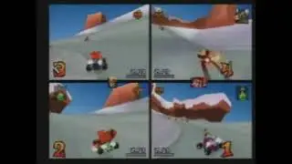 CTR: Crash Team Racing (PlayStation) trailer - PlayStation Magazine (CD 36, 1999)