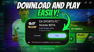 Как установить бета-версию Fc Mobile за 2 минуты! Играйте без VPN