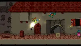 Jazz Jackrabbit 2 - Rocket Turtle Boss Fight