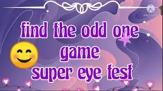 eye test game 😃with fun/FUN TIME