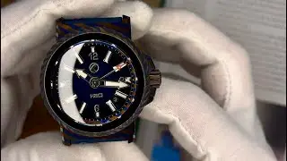 H2O Kalmar 2 Deep Diver 25,000 Meters Watch #divewatch #wotd #watch #deepdive 