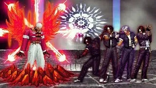 [KOF Mugen] D. Rhythm Yashiro Vs Orochi Kusanagi WF Team
