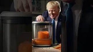I Asked AI to make a Donald Trump Blender Commercial #funny #shorts #ai