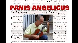 Panis Angelicus - Guitar + TAB + Score Music